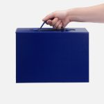 Коробка складная Holdfold, M, синяя — изображение 5