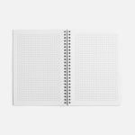 Блокнот Salvador в клетку, черный ver.2 — изображение 4