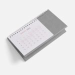 Календарь настольный Brand, серый — изображение 3