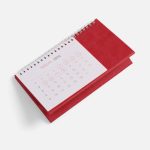 Календарь настольный Brand, красный — изображение 3