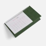 Календарь настольный Brand, зеленый — изображение 3