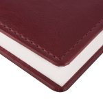 Ежедневник Nebraska, недатированный, бордовый — изображение 4