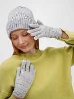 Шапка Spotti, светло-серая — изображение 6