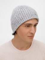 Шапка Spotti, светло-серая — изображение 5