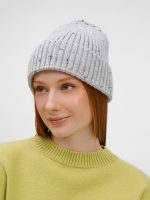 Шапка Spotti, светло-серая — изображение 4