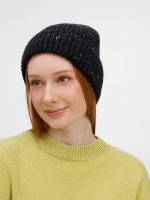 Шапка Spotti, черная — изображение 4
