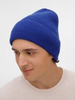 Шапка Color Boom, синяя — изображение 4