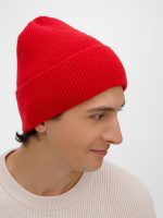 Шапка Color Boom, красная — изображение 4