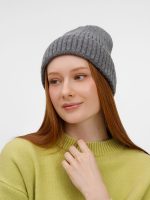 Шапка Laconi, темно-серый меланж — изображение 5