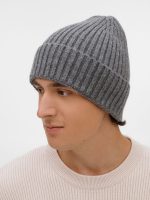 Шапка Laconi, темно-серый меланж — изображение 4
