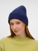 Шапка Laconi, синяя — изображение 4