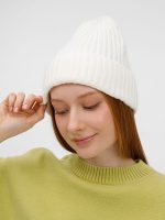 Шапка Laconi, молочно-белая — изображение 4