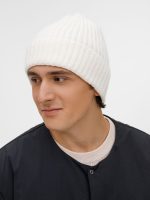 Шапка Laconi, молочно-белая — изображение 5