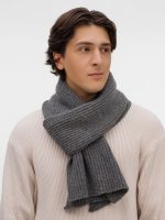 Шарф Laconi, темно-серый меланж — изображение 6