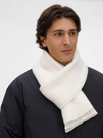 Шарф Laconi, молочно-белый — изображение 6