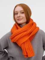 Шарф HappyGo, оранжевый — изображение 4
