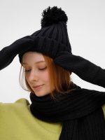 Шарф HappyGo, черный — изображение 6