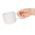 Чашка Jumbo, ver.2, матовая, белая — изображение 3