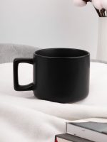 Чашка Jumbo в коробке матовая, черная — изображение 6