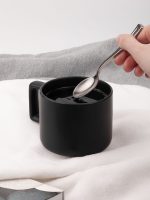 Чашка Jumbo в коробке матовая, черная — изображение 7