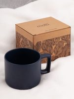 Чашка Jumbo в коробке матовая, темно-синяя — изображение 4