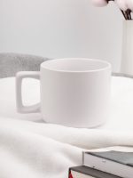 Чашка Jumbo в коробке матовая, белая — изображение 6