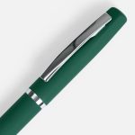 Ручка шариковая Bolt Soft Touch, зеленая — изображение 3