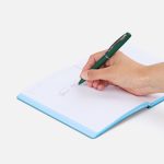 Ручка шариковая Bolt Soft Touch, зеленая — изображение 4