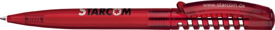 Senator Шариковая ручка New Spring Clear красный