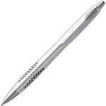 Ручка шариковая Barracuda, серебристая — изображение 3