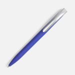Ручка шариковая Pin Soft Touch, синяя — изображение 2