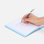 Ручка шариковая Dagger Soft Touch, белая — изображение 4