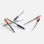 Ручка шариковая Dagger Soft Touch, белая — изображение 5