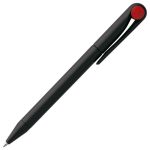 Ручка шариковая Prodir DS1 TMM Dot, черная с красным — изображение 3