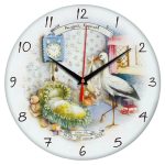Часы стеклянные на заказ Time Wheel — изображение 5