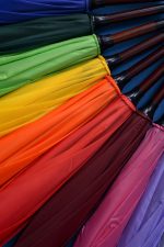 Зонт-трость Standard, белый с серебристым внутри — изображение 5