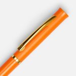 Ручка шариковая Euro Gold, оранжевая — изображение 3