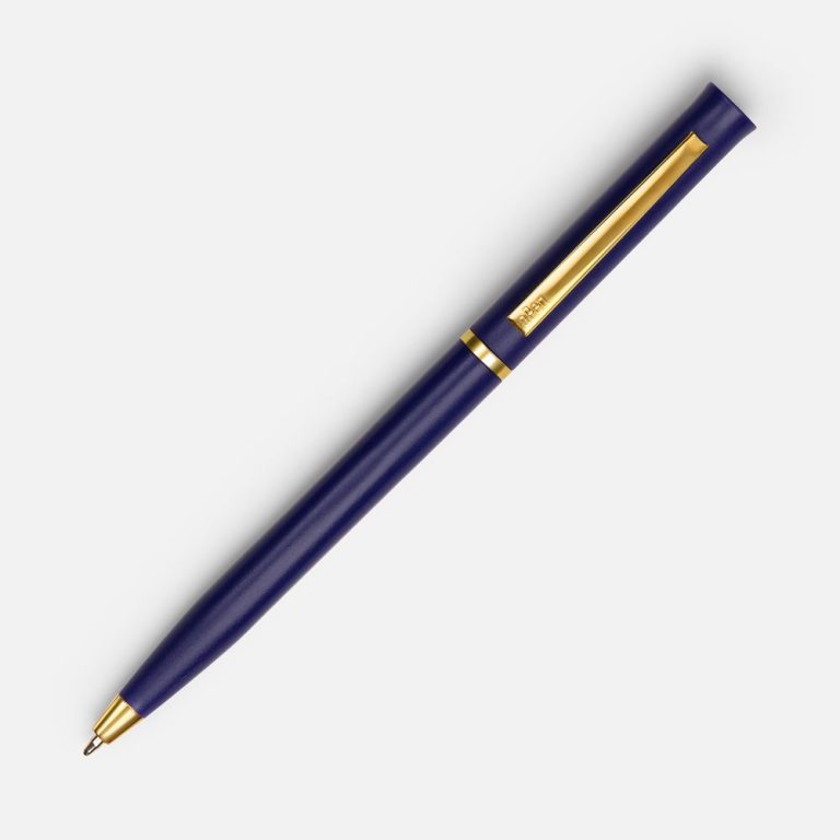Ручка шариковая Euro Gold, синяя — изображение 2