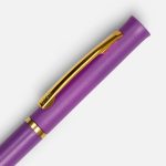 Ручка шариковая Euro Gold, фиолетовая — изображение 3
