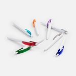 Ручка шариковая Bento, белая с красным — изображение 6