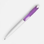 белая с фиолетовым