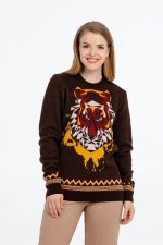 Джемпер Totem Tiger, коричневый — изображение 7