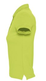 Рубашка поло женская Passion 170, зеленое яблоко — изображение 3