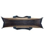 Холщовая сумка для покупок Bagari с синей отделкой — изображение 4