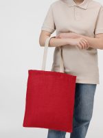 Холщовая сумка на плечо Juhu, красная — изображение 7