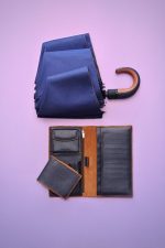 Складной зонт Palermo, темно-синий — изображение 5