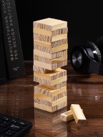 Игра «Деревянная башня мини», неокрашенная — изображение 5