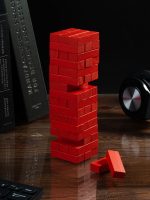 Игра «Деревянная башня мини», красная — изображение 3