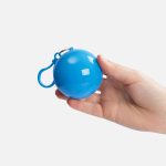 Дождевик в круглом футляре Nimbus, черный — изображение 3