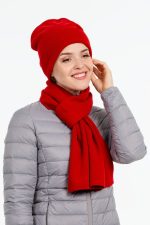 Шарф Real Talk, красный — изображение 7